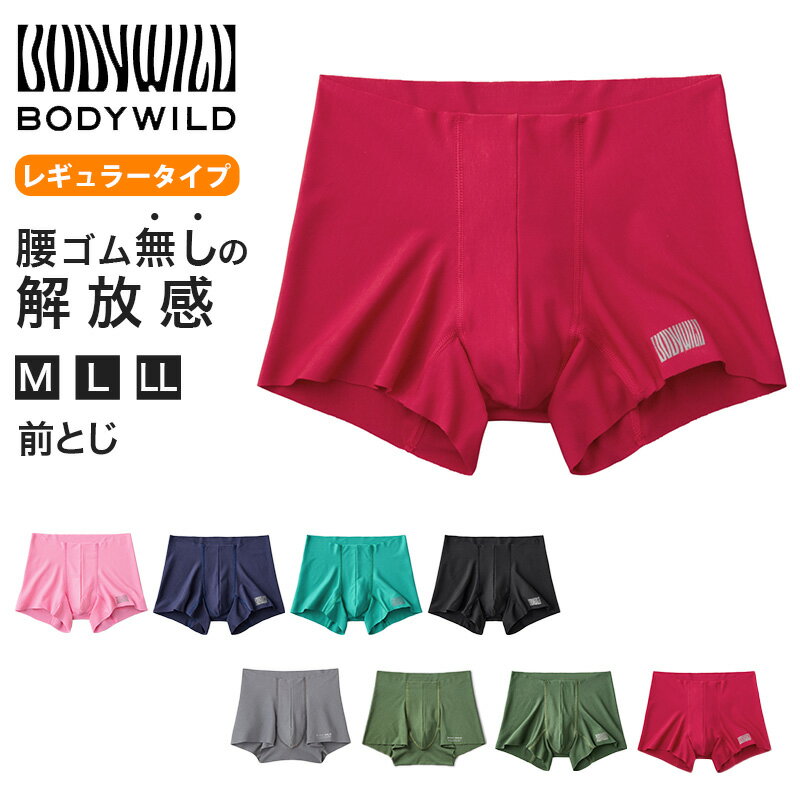 グンゼ ボディワイルド ボクサーパンツ メンズ AIRZ エアーズ M～LL (BODYWILD ボクサー ボクサーブリーフ パンツ 股上深め 締め付けない カットオフ インナー 下着 M L LL)