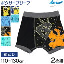 ポケモン ボクサーブリーフ キッズ ブリーフ 男の子 男児 ポケットモンスター 2枚組 110cm〜130cm ピカチュウ リザードン 子供 下着 ボクサーパン...