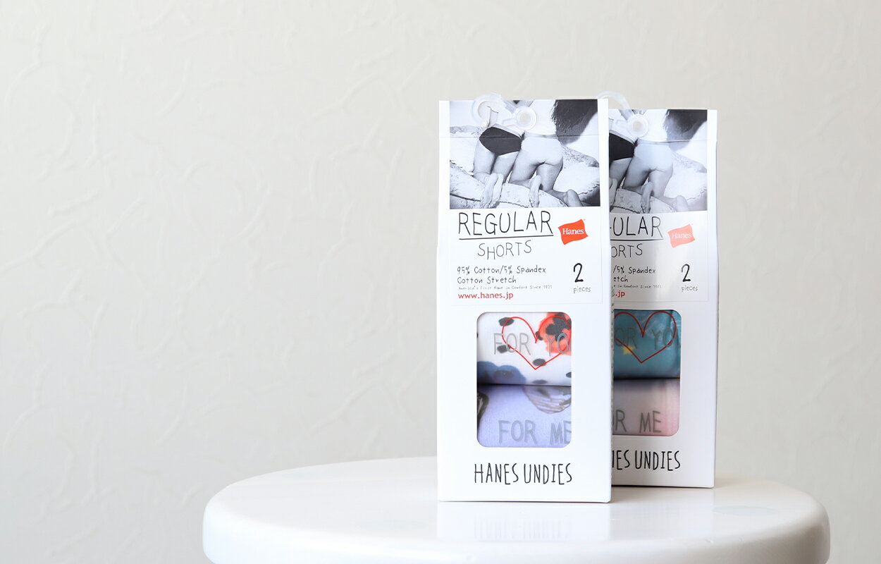 ショーツ レディース 綿 2枚組 セット 柄 おしゃれ M ヘインズ Hanes M インナー 下着 女性 パンツ ウィメンズ 婦人 かわいい 可愛い【在庫限り】