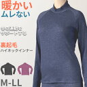 裏起毛 ハイネック トップス レディース 暖かい 長袖 ヒートインナー 冬用 保温 防寒 無地 ロンt カットソー シンプル 紫 黒 ネイビー 重ね着 ストレッチ アウトドア キャンプ ランニング ウォーキング ビジネス 外仕事 ゴルフ バイク 登山 M L LL M~LL【在庫限り】