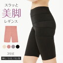 レギンス レディース 3分丈 M ~ 3L スパッツ インナー 下着 女性 ストレッチ 快適 伸縮 大きいサイズ 下腹 着圧 加圧 着痩せ 補正 補正下着 補整 補整下着 大転子 ガードル 美脚