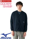 ミズノ MIZUNO トレーニング フィットネスウェア アウター 発熱素材 ブレスサーモ サーマルメッシュノーカラージャケット メンズ B2MEA501 上着 ...
