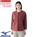 ミズノ MIZUNO トレーニング フィットネスウェア アウター 発熱素材 ブレスサーモ サーマルメッシュショートジャケット レディース B2MEA731 上着...