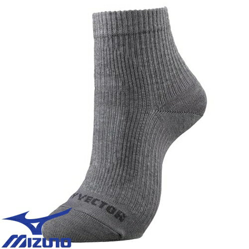 【メール便対応】ソックス 靴下 ミズノ MIZUNO ドライベクター薄手ノンパイルショートソックス ウィメンズ B2JX021006