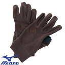 【メール便対応】手袋 ミズノ MIZUNO POLARTECマイクロフリース グラブ タッチパネル対応 ユニセックス B2JYA50559 フリース