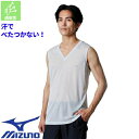★要エントリー★【7/19〜26全品P5倍!】【メール便対応】インナー 下着 ミズノ MIZUNO 汗処理 通気 カルエアーアンダーVネックノースリーブシャツ ...