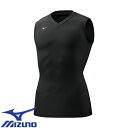 ★要エントリー★【7/19〜26全品P5倍!】【メール便対応】スポーツウェア 運動着 ミズノ MIZUNO バイオギアシャツ Vネックノースリーブ メンズ 32...