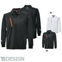 TS Design 藤和 5075 FLASH長袖ポロシャツ ユニセックス(メンズ・レディース対応) 秋冬 通年(4)