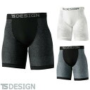 インナー メンズ ボクサーパンツ タイツ スパッツ 藤和 TS Design TS DRY メッシュ ドライ スポーツ アンダーウェア 8042 短め 夏用 涼...