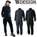 作業服 つなぎ 藤和 TS Design TS 4D オーバーオール 9110 作業着 通年 秋冬 オーバーオール 吸汗速乾 帯電防止 ストレッチ メンズ 長袖...