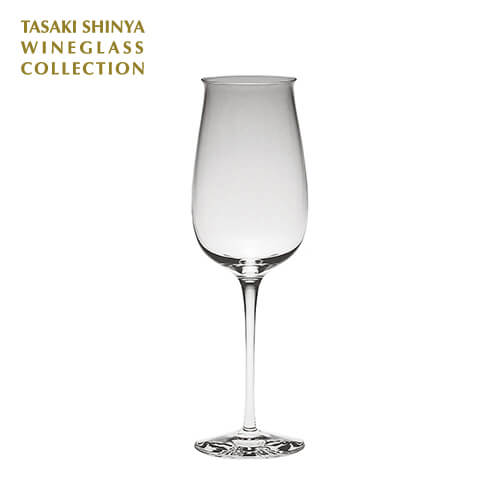 Wine Glasses - ワイングラス 木村硝子店×コラボ タサキ 田崎真也デザイン 軽快なタイプ M 15oz (黒箱) 2518