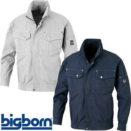 EFウェア ビッグボーン 空調風神服長袖ジャケット（ファン無し） BK6297 作業着 作業服 春夏 電動ファン対応 扇風機 猛暑 酷暑 熱中症対策 涼しい外作業 工事 土木 炎天下 建設 アウトドア イベント フェス スポーツ観戦 通勤 通学　農業 草刈り 警備