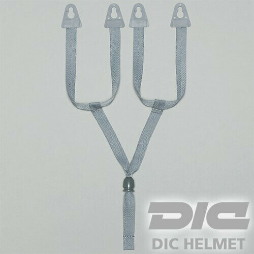 【メール便対応】作業ヘルメット 交換用 DICヘルメット E1アゴひも(耳あごひも縫い付けセット) E1アゴ..