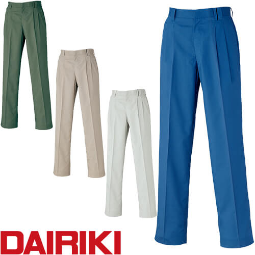 同一シリーズ18001 DAIRIKI ダイリキ D1-18001 半袖ブルゾン18002 DAIRIKI ダイリキ D1-18002 長袖ブルゾン18003 DAIRIKI ダイリキ D1-18003 半袖シャツ18004 DAIRIKI ダイリキ D1-18004 長袖シャツ18006 DAIRIKI ダイリキ D1-18006 カーゴパンツ別シーズン対応シリーズ38002 DAIRIKI ダイリキ D1-38002 長袖ブルゾン38005 DAIRIKI ダイリキ D1-38005 スラックス38006 DAIRIKI ダイリキ D1-38006 カーゴパンツ｜商品名｜DAIRIKI ダイリキ D1-18005 スラックス｜メーカー｜大川被服｜品番｜18005｜カラー｜C/1_ブルー、C/2_グリーン、C/3_ベージュ、C/4_シルバーグレー｜サイズ｜70、73、76、79、82、85、88、91、96、101、105、110、115、120｜素材｜ドビー：ポリエステル65％ 綿35％｜機能｜通気性、形態安定｜ブランド｜DAIRIKI｜サイズ区分｜メンズ｜年間区分｜春夏｜シリーズ｜D1-18001｜別シーズン対応シリーズ｜D1-38002｜メインカテゴリ｜作業・防災用品専門店＞作業着・作業服＞作業服（春夏）＞パンツ・スラックス＞スラックス｜配送方法｜通常：宅配便（メール便不可商品）◆北海道・沖縄県への配送はお受けしておりません。ご注文確認後にご連絡の上キャンセルいたします。当店及びメーカーで欠品の場合でもご購入でいる場合がございます。欠品時の納期はメールでご連絡します。涼感素材で爽やかさをプラスした夏好みのスポーツモード。DAIRIKIブランドのNO.1ウェアをコンセプトに開発され名付けられたD1(ディーワン)シリーズの夏バージョン素材は細い糸と太い糸を組み合わせる校倉織りにより、独特の表面感で高級感があり、通気性にもすぐれていますご確認事項こちらの商品は交換可能・返品不可となります。※交換には別途手数料がかかります。詳しくはこちらこの商品はお取り寄せになりますこちらの商品は、ご注文確認後メーカーより取り寄せとなります。他のサイトでも同時販売しておりますので、在庫更新のタイミングにより商品をご用意できない場合がございます。メーカー在庫が欠品の場合もございますので予めご了承ください。別途、メールにてご案内させていただきます。シーズン品につきましては、在庫変動が激しいため欠品の可能性がございます。お急ぎの場合は、お手数ですがご購入前に在庫のご確認をお願いいたします。