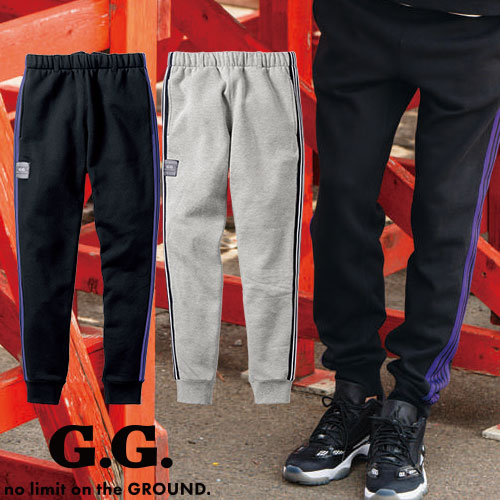 ジャージ 桑和 SOWA G.G.ジョガーパンツ（ノータック） 1524-07 スポーティ アウトドア タウンユース カジュアル 裏起毛 暖かい