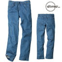 作業服 デニム dimo ディモ デニムレディースパンツ D518 BB 作業着 通年 秋冬