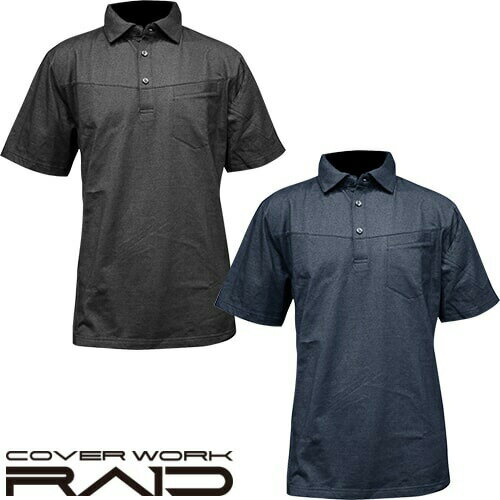 作業服 ポロシャツ 半袖 カヴァーワーク COVER WORK CVCプレミアムポロシャツ(半袖) CR-4650 作業着 通年 秋冬