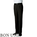 ★要エントリー★【7/19〜26全品P5倍!】パンツ スラックス ズボン 制服 ユニフォーム ボンユニ BONUNI ボストン パンツ(裾上げ機能付) 2230...