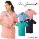 ミセスグロスマン ファスナースクラブ 男女兼用 スクラブ 白衣 メンズ レディース ユニセックス チトセ MG-0001 半袖 医療 制服 ユニフォーム 医者 ...