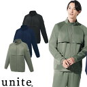 ブルゾン 男女兼用 アウター 上着 防寒 unite ユナイト チトセ UN-0408 病院 受付 介護 介護服 ケア 制服 ユニフォーム 介護士 ヘルパー お...