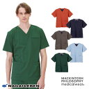 MP メンズ スクラブ 白衣 メンズ 男性用 ナガイレーベン MPA-3902 半袖 医療 制服 ユニフォーム 医者 医師 ドクター 看護師 ナース ナース服 ...