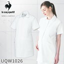 ルコックスポルティフ 医療 白衣 マタニティ ジャケット UQW1026 レディース 女性用 マタニティ 妊婦 ナース服 半袖 医療用 病院 クリニック 看護師...