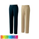 メンズ スラックス パンツ KZN612 医療 白衣 ズボン 男性用 KAZEN カゼン 医療用 制服 ユニフォーム 医者 医師 看護師 ナース 歯科 歯科衛生...