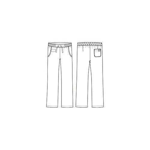 レディスストレートパンツ スクラブ パンツ 6012SC PANTONE パントン FOLK レディ...