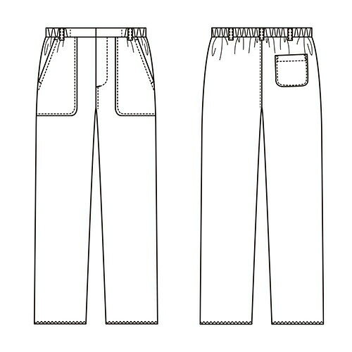 スクラブ パンツ 5032SC FOLK フォーク ユニセックス 男女兼用 白衣 ズボン 医療 ...