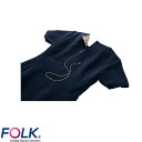 FOLK フォーク ファスナーチェーン 472-1 医療用 クリニック 歯医者 歯科医 動物病院 医療 制服 ユニフォーム 病院 おしゃれ かわいい