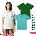 キッズサイズ 子供用 半袖 United Athle ユナイテッドアスレ 5.6オンス ハイクオリティTシャツ ガールズ 寒色 500103 小さいサイズ 子供服 かわいい 可愛い おしゃれ かっこいい 人気 ジュニア 小学校 幼稚園 園児 児童 丈夫 無地 シンプル 刺繍 名入れ 大きいサイズ