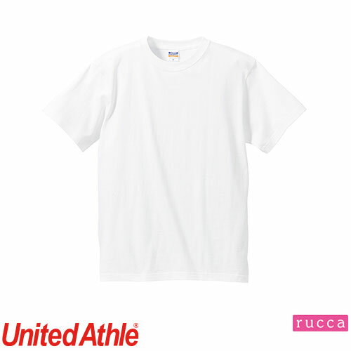 Tシャツ 綿 100% カットソー United Athle ユナイテッドアスレ 5.6オンス P.F.D.ハイクオリティーTシャツ 500107 男女兼用 おしゃれ かわいい 可愛い かっこいい 丈夫 快適 天然素材 コットン 優しい肌触り 無地 シンプル 刺繍 名入れ 大きいサイズ