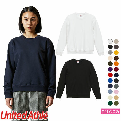 綿 100% 防寒 イベント サークル United Athle ユナイテッドアスレ 10.0オンス クルーネックスウェット(裏パイル) 504401 屋外 お...