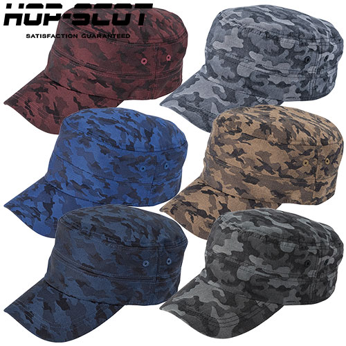 帽子 キャップ CUC 中国産業 HOP-SCOT カモフラージュカジュアルキャップ 9440 ワ...