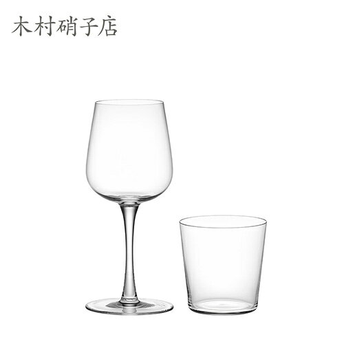 ワイングラス 木村硝子店 WINE AND WATERGLASS SET (黒箱) 15632