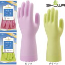 SHOWA ショーワグローブ ナイスハンドミュー薄手 10双 塩ビ手袋 裏毛なし ビニール手袋