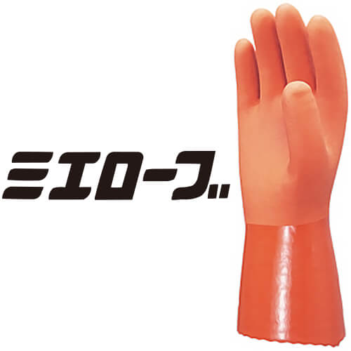 塩ビ手袋 三重化学工業 やわらかNo.5（シームレス） 10双セット 502 ビニール手袋 裏布あり