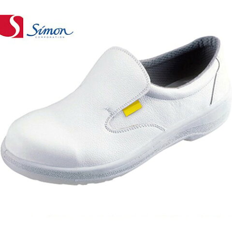 安全靴 シモン simon 7517 白静電靴 1122640 特定機能付 メンズサイズ 小さいサイズ 幅広 3E セーフティー セイフテイ セイフティシューズ 滑りにくい すべりにくい 衝撃吸収 楽に曲がる 安全 作業靴 短靴（革） 特定機能付 ホ