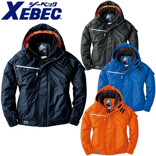 楽天作業服 安全靴 安全帯のまもる君ジーベック XEBEC 防水ブルゾン 防寒ジャケット ドカジャン 保温 人気 安い ダウン 防寒着 防寒ジャンパー 上着 ブルゾン 最強 アウター おしゃれ 暖かい 秋冬 かっこいい 作業着 ワーク マン メンズ 寒さ対策 屋内作業 屋外作業 あったか 防寒グッズ 582