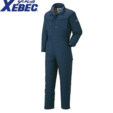 ジーベック XEBEC 109 防寒続服(ツナギ) 通年 秋冬用 メンズ 男性用 作業服 作業着 防寒服 防寒着 つなぎ サロペット 定番