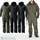 藤和 TS Design ライトウォームオーバーオール 防寒つなぎ ツナギ オーバーオール サロペット パンツ 保温 人気 安い 防寒着 おしゃれ 暖かい 秋冬...