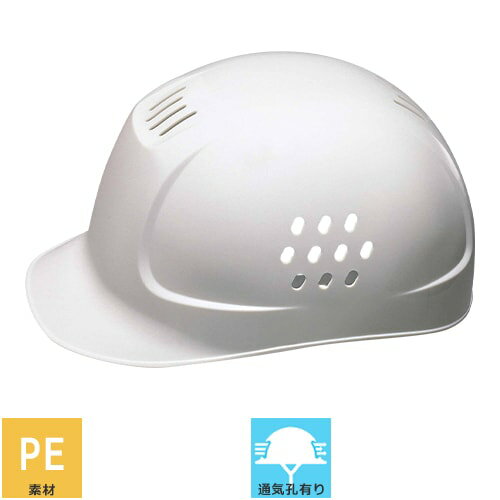 防災ヘルメット 軽作業 DICヘルメット BC-1 耳あごひも無し BC-1(あごひも無し) 通気口付き 通気孔 防災 備蓄 防災用品(4)
