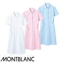 在庫処分 ナースワンピース 半袖(女性用) 住商モンブラン 特別価格 73-1686 ワンピース 医療用 看護師 ナース ナース服 ナースウェア かわいい クリ...