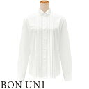 白シャツ ホワイト フォーマル 制服 ユニフォーム ボンユニ BONUNI ボストン ウィングカラーシャツ 14220-81 飲食店 レディース レストラン カフェ ソムリエ バーテンダー フレンチ ラウンジ おしゃれ かわいい女性用 業務用