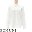 白シャツ ホワイト フォーマル 制服 ユニフォーム ボンユニ BONUNI ボストン ウィングカラーシャツ 14221-81 飲食店 レディース レストラン カフェ ソムリエ バーテンダー フレンチ ラウンジ おしゃれ かわいい女性用 業務用
