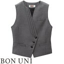 ベスト 制服 ユニフォーム ボンユニ BONUNI ボストン ベスト 15220-94 飲食店 レストラン カフェ バー レディース バーテンダー ホテル おしゃれ かっこいい