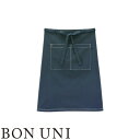 エプロン 前掛 制服 ユニフォーム ミドル丈 ボンユニ BONUNI ボストン 前掛け 27339-19 飲食店 ユニフォーム カフェ レストラン バー 居酒屋...