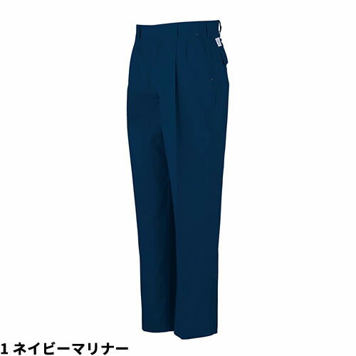 作業服 パンツ スラックス コーコス信岡 CO-COS エコ5IVEスターツータックスラックス(70～106) A-4453 作業着 春夏 3