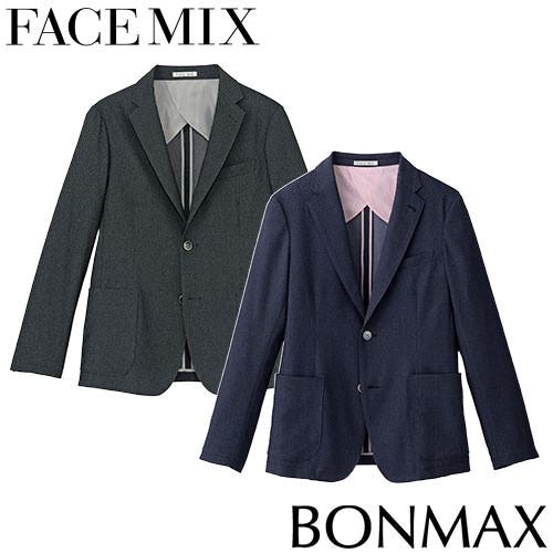 ジャケット スーツ FACEMIX フェイスミックス メンズカジュアルジャケット FJ0017M 制服 ユニフォーム ホテル レストラン ブライダル 飲食店 おしゃれ かわいい かっこいい