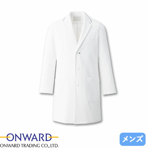 ドクターコート 白衣 診察衣 メンズ 男性用 CO-6009 オンワード ONWARD ラフィーリア 医師 薬剤師 医療 制服 ユニフォーム 病院 名入れ おし...